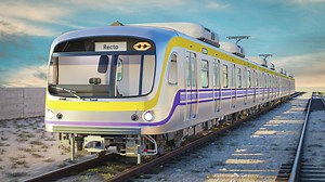 Hyundai Rotem Train Car Interior & Exterior Full Rolling Stock Filipino LRT 2