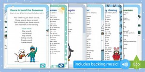 Winter-Themed Songs and Rhymes Resource Pack