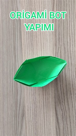 Origami Bot Yapımı | Easy Origami Boat