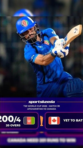🫡Afg vs can highlights|Afghanistan vs canada full match highlights|#shortsfeed #shorts #viral