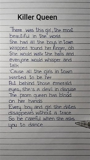killer queen lyrics - mad tsai #killerqueen #lyrics #madtsai
