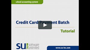 Training Tutorials - Credit Card Payment Batch