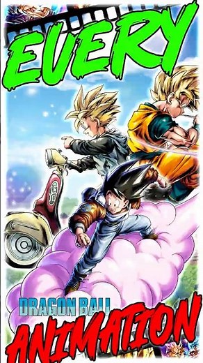 Every 40th Anniversary Goku AND Gohan Animation in Dragon Ball Legends PVP!