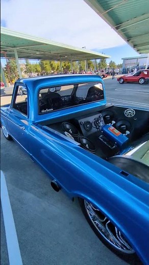 1972 Chevrolet C10 Supercharged Street Truck – Wild Blown Classic Pickup- NOS