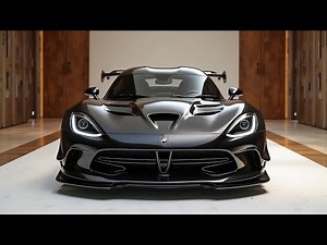 2026 Dodge Viper ACR – The Return of America’s Most Extreme Supercar!