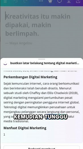 Cara Membuat makalah di hp pake canva