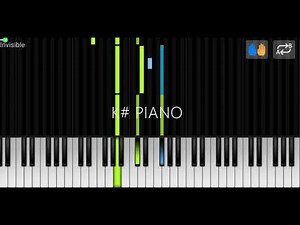 Julius Dreisig & Zeus X Crona - Invisible Piano tutorial/version Piano Music for Studies/relaxing