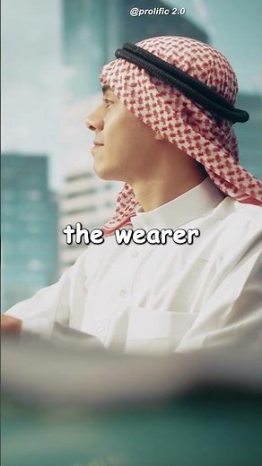 Why Arabs Wear Black Circle On Their Head #short