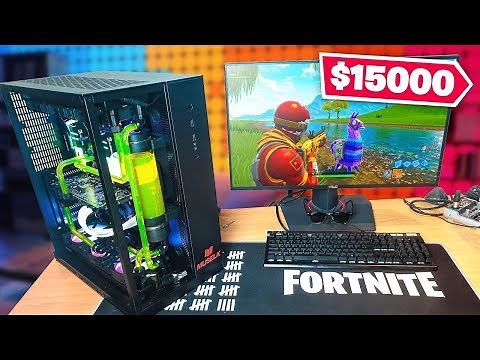 My $15,000 FORTNITE GAMING SETUP!