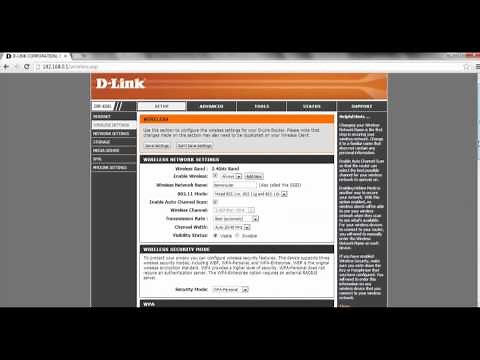 D-Link Router How-To: How to configure WEP & WPA WiFi Security on your router