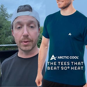 102 reactions | Instantly lower your body temperature with Arctic Cool instant cooling apparel. ➠ As soon as your body starts to heat up, our technology activates to disperse your sweat & provide instant cooling relief 略 Keep active longer ➡️ https://arcticcool.com/collections/mens-clothing | Arctic Cool | Facebook