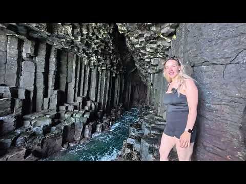 The geology of Isle of Staffa, Scotland