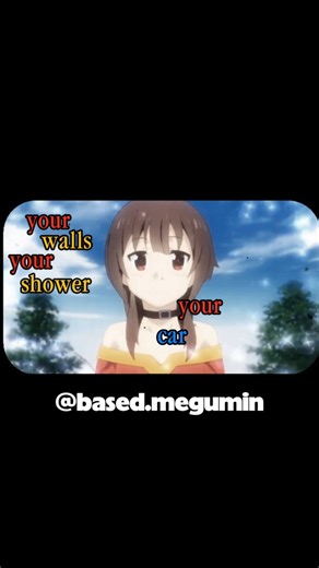 Megumin on Instagram: "I'm always watching you 😌💥 First hopeless core video! . . Since this is a scheduled post and I can't make a poll, do y'all want to see more of these? Lmk. . . Konosuba: God's Blessing on This Wonderful World! is an outrageous and hilarious isekai anime that flips the typical fantasy adventure on its head. It follows Kazuma Satou, a sarcastic shut-in gamer, who finds himself reincarnated in a new world after a rather embarrassing death. Joining him is a party of misfits: 