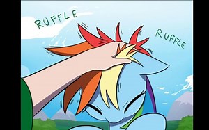 【MLP漫画配音】 Dashie Simulator