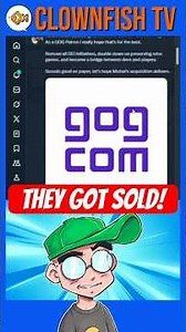 GOG.com Has Been SOLD OFF to CD Projekt Co-Founder?!