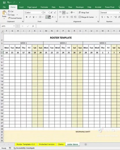 Create a Roster in Excel: Quick Tutorial and Tips