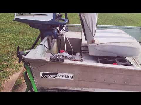 12 ft Sea king boat upgrades