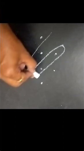 3 dots kolam for beginners