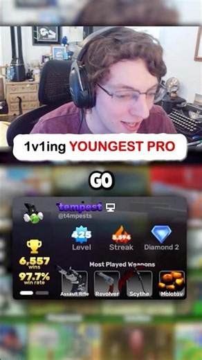 1v1ing YOUNGEST PRO ft. ‪@twmpest‬