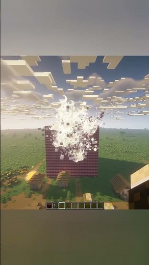 exploding tnt 5 #minecraft #satisfying