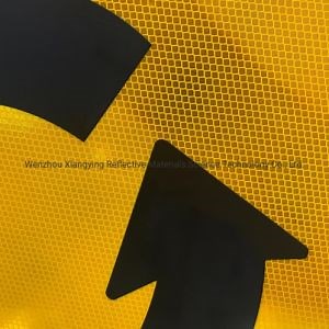 [Hot Item] Panneau de signalisation routière en Chine en PVC réfléchissant, vinyle de transfert thermique, feuille réfléchissante, panneau de signalisation d'avertissement de circulation