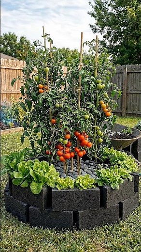 Stop Planting in the Ground! Build This Epic Keyhole Garden Instead 🍅