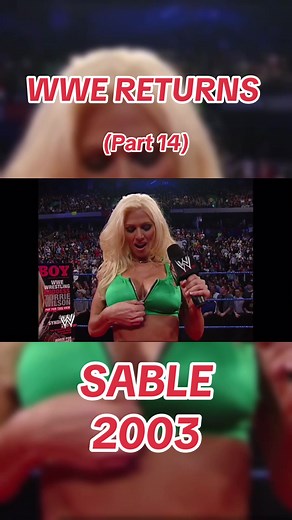 WWE Returns - Sable, Brock Lesnar, Sunny & Mae Young