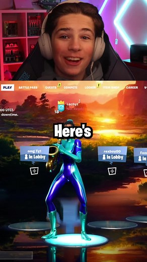 How to get a CUSTOM Lobby Background! #Fortnite | how to change fortnite background