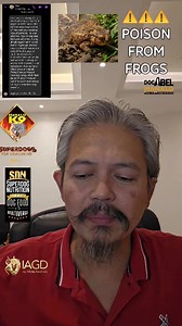 BUFOTOXIN - POISON FROM TOADS / FROGS ⚠️⚠️⚠️ #DocAbelManaloOfficial #TheVETrepreneur Manalo K9 Technologies International Corporation Manalo Group of Companies Manalo Resort Hotel Manalo Cafe & Manalo Unli Samgyupsal SDN - Superdog Nutrition IAGD - The International Animal Genetics Database Superdog Soap & Shampoo #vet #veterinarian #dogs #pets #petcare #dogcare #SDN #dogfood #bestdogfood #dogtraining #IAGD #Superdog #ManaloK9 #ManaloResortHotel #ManaloCafe #ManaloCity | Doc Abel Manalo