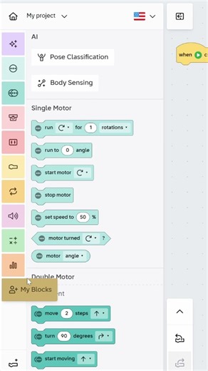 Unlocking the LEGO CS AI coding Canvas Secret Tab