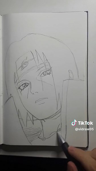 Itachi Uchiha Drawing Tutorial