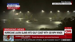Paul Heard rode out Hurricane Laura in his car in Lake Charles, Louisiana. “There’s destruction out here everywhere. Trees are twisted from high winds or tornadoes. There’s a lot of damage. People are going to need a lot of help down here,” he says. https://cnn.it/34GExoK | CNN Replay
