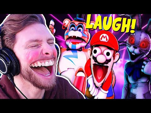 SMG4 Freddy's Spaghetteria security breach had Vapor in tears laughing