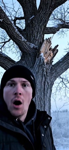 Tree Explodes From Extreme Cold in America | Shocking Winter Moment