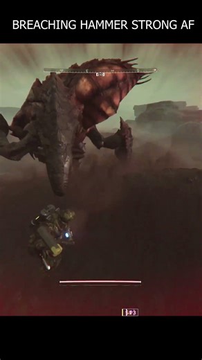 breaching hammer on terminids #gaming #helldivers2