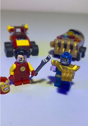 Lego Mighty Micros: Iron Man vs Thanos Showdown