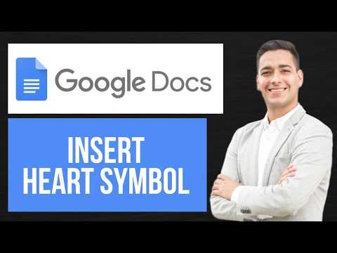 How to Insert Heart Icon in Google Docs | Add Heart Symbol