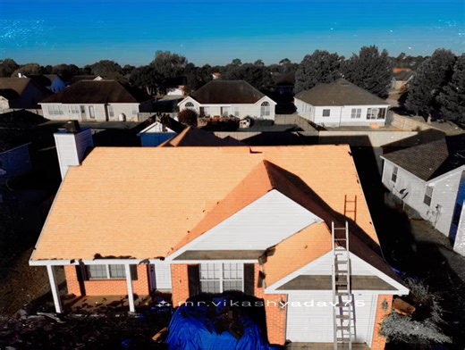 13 reactions | No tricks, just a brand-new roof treat today in Warner Robins, GA ! After photos coming soon!  | Apex Roofing | Facebook
