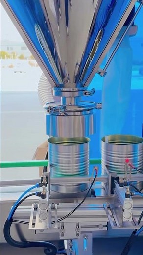 Nutritional powder filling machine #packagingmachine
