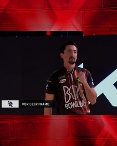 8.6K views · 180 reactions | It’s 5pm on the East Coast, you know what that means ​​ Grab a cold one because it’s time to check out all of the Pabst Blue Ribbon Beer Frames from the Guaranteed Rate PBA World Series of Bowling XIII! | Professional Bowlers Association (PBA) | Facebook