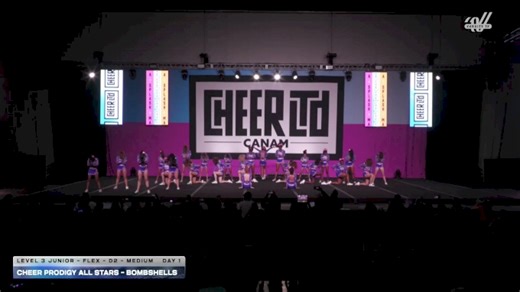 Cheer Prodigy All Stars - Bombshells [2026 L3 Junior - Flex - D2 - Medium Day 1] 2026 CANAM Grand Nationals
