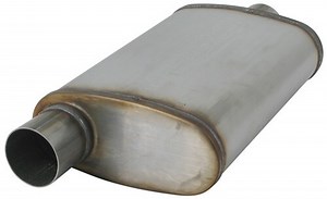 MagnaFlow Performance Muffler - Universal - Stainless Steel - Satin Finish MagnaFlow Performance Muf