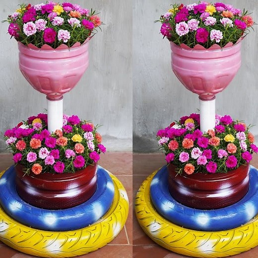 My Stunning Flower Garden Makeover | Great DIY Idea