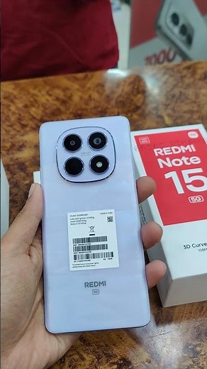 redmi note 15 unboxing