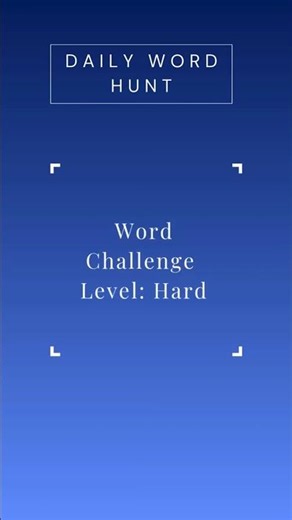 Word Challenge | Can You Guess the Word? #english #vocabulary #wordquiz