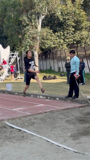 Long jump girls final #training #fitness #olympics #sports #trending #youtubeshorts #shortvideo