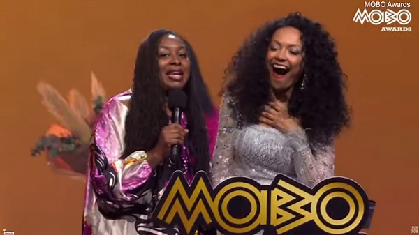 Kanya King CBE receives surprise MOBO paving The Way Award from Dawn Butler
