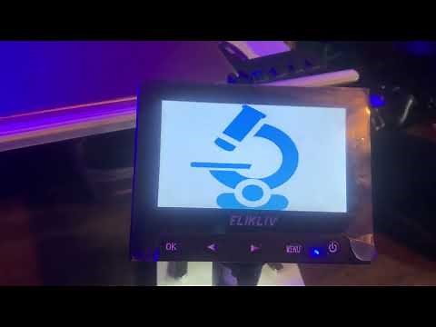 Coin Microscope, Elikliv 4 3' LCD Digital Microscope 1000x Review, SUPER easy to use and adjust