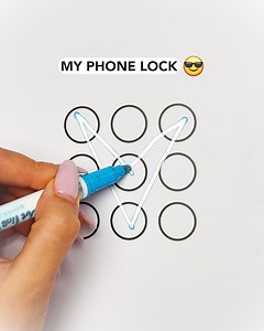 This phone lock pattern is next-level 🔐 📱 | This Is Brainy