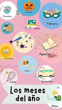❤️️⭐ 🌈 📆 Los meses del año ⭐ ❤️️ 🌈 ¡APRENDE los meses del año con las ANIMACIONES MÁS DIVERTIDAS!